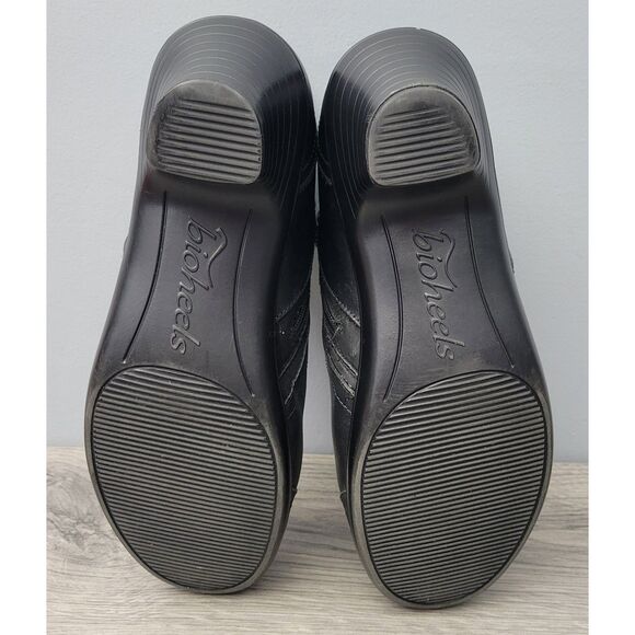 Bioheels 241 Emma BK Leather Side Zip Buckle Ankle Boots Womens Medium 9B‎ - Picture 6 of 12